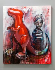 "Douce folie" exposition de Herakut à la galerie Mathgoth du 25 novembre au 24 décembre 2016