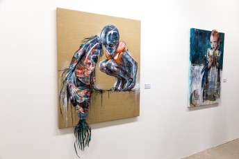 "Douce folie" exposition de Herakut à la galerie Mathgoth du 25 novembre au 24 décembre 2016