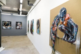 "Douce folie" exposition de Herakut à la galerie Mathgoth du 25 novembre au 24 décembre 2016