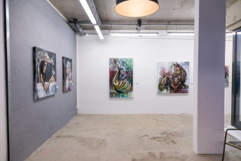 "Douce folie" exposition de Herakut à la galerie Mathgoth du 25 novembre au 24 décembre 2016