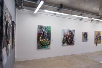 "Douce folie" exposition de Herakut à la galerie Mathgoth du 25 novembre au 24 décembre 2016