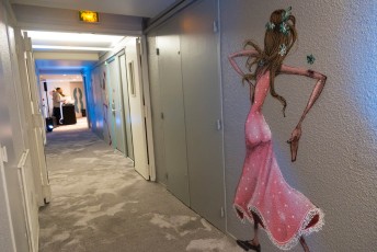 "Street art is not a crime"... L'étage de Maye - Hôtel Ibis Bercy 12è - Novembre 2016