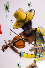 "Street art is not a crime"... L'étage de Maye - Hôtel Ibis Bercy 12è - Novembre 2016
