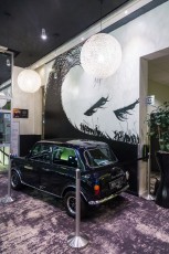"Street art is not a crime"... La touche de David de la Mano - Hôtel Ibis Bercy 12è - Novembre 2016