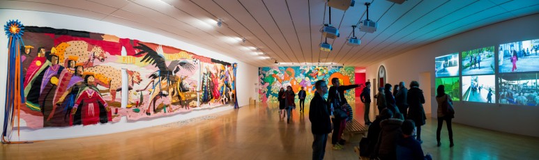 JAZ - Franco Fasoli, Wenna, Seth et Know Hope "Wall drawings - Icônes urbaines" exposition au musée d'Art Contemporain de Lyon du 30 septembre 2016 au 15 janvier 2017