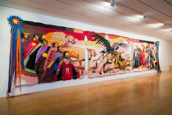 JAZ - Franco Fasoli "Wall drawings - Icônes urbaines" exposition au musée d'Art Contemporain de Lyon du 30 septembre 2016 au 15 janvier 2017