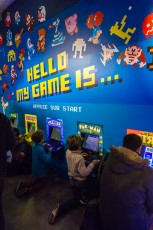Vernissage le 25 janvier de "Hello my game is..." exposition d'Invader au Musée en herbe du 26 janvier au 3 septembre 2017