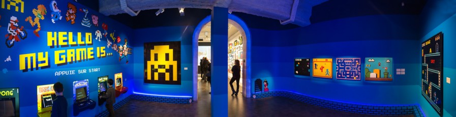 "Hello my game is..." exposition d'Invader au Musée en herbe du 26 janvier au 3 septembre 2017