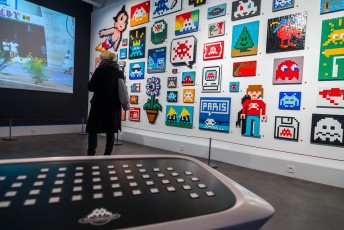 "Hello my game is..." exposition d'Invader au Musée en herbe du 26 janvier au 3 septembre 2017