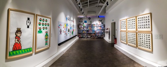 "Hello my game is..." exposition d'Invader au Musée en herbe du 26 janvier au 3 septembre 2017