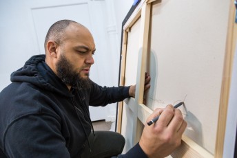 "Build from memory" exposition de Augustine Kofie à la galerie Openspace du 25 février au 1er avril 2017