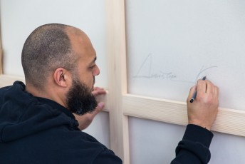 "Build from memory" exposition de Augustine Kofie à la galerie Openspace du 25 février au 1er avril 2017