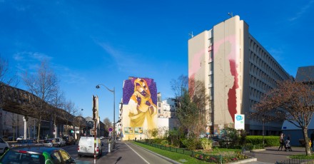 Conor Harrington - Boulevard Vincent Auriol 13è - Work in progress - Avril 2017