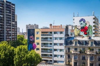 Bom-K - Street Art 13 - Boulevard Vincent Auriol 13è - Avril 2017