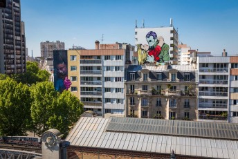 Bom-K - Street Art 13 - Boulevard Vincent Auriol 13è - Avril 2017