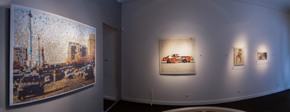 "Masterpieces" exposition d'Invader à la galerie Le Feuvre du 16 mars au 15 avril 2017