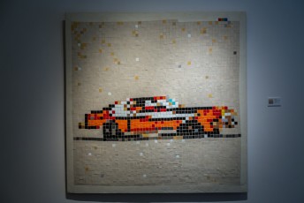 "Masterpieces" exposition d'Invader à la galerie Le Feuvre du 16 mars au 15 avril 2017