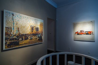 "Masterpieces" exposition d'Invader à la galerie Le Feuvre du 16 mars au 15 avril 2017