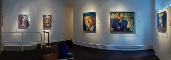 "Masterpieces" exposition d'Invader à la galerie Le Feuvre du 16 mars au 15 avril 2017