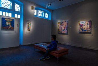 "Masterpieces" exposition d'Invader à la galerie Le Feuvre du 16 mars au 15 avril 2017