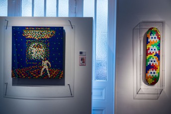 "Masterpieces" exposition d'Invader à la galerie Le Feuvre du 16 mars au 15 avril 2017