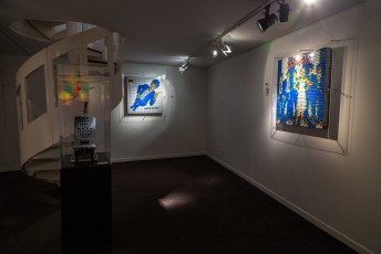 "Masterpieces" exposition d'Invader à la galerie Le Feuvre du 16 mars au 15 avril 2017