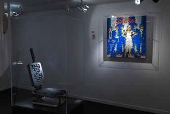 "Masterpieces" exposition d'Invader à la galerie Le Feuvre du 16 mars au 15 avril 2017