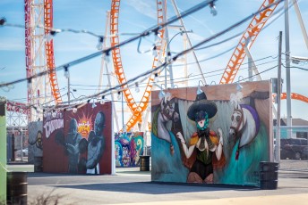 Miss Van - Coney Island - Brooklyn - New York - Avril 2017