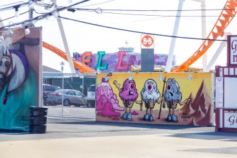 Buff Monster - Coney Island - Brooklyn - New York - Avril 2017