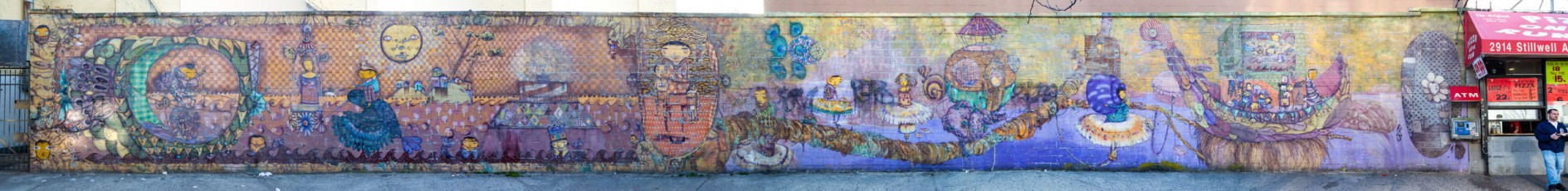 Os Géméos - Surf Avenue - Coney Island - Brooklyn - New York - Avril 2017