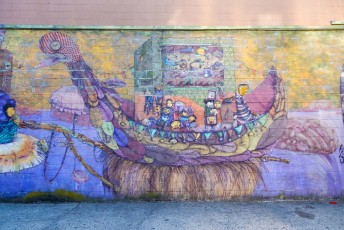 Os Géméos - Surf Avenue - Coney Island - Brooklyn - New York - Avril 2017