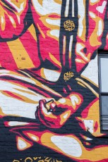 Shepard Fairey - Rise Above - 1st Avenue / 11th street - Manhattan - New York - Avril 2017