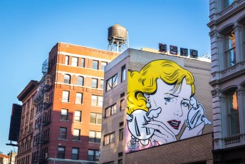 D*Face - Broome Street - Soho - Manhattan - New York - Avril 2017