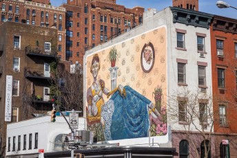 Pixel Pancho - 10th Avenue / 22nd Street - Chelsea - Manhattan - New York - Avril 2017