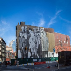 JR - Church Street / Franklin Street - Manhattan - New York - Avril 2017