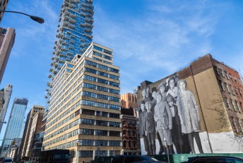 JR - Church Street / Franklin Street - Manhattan - New York - Avril 2017