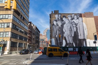 JR - Church Street / Franklin Street - Manhattan - New York - Avril 2017