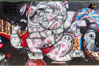 Tristan Eaton - Fillmore Street - Williamsburg - Brooklyn - New York - Avril 2017