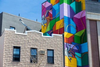 Robot - Metropolitan Avenue / North 4th Street - Williamsburg - Brooklyn - New York - Avril 2017