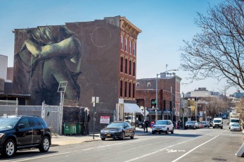 Faith47 - Berry street - 7th Street - Williamsburg - Brooklyn - New York - Avril 2017