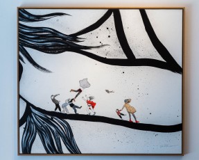 "Au jour le jour pour toujours" exposition de Ella & Pitr à la galerie Franck Le Feuvre du 12 mai au 10 juin 2017