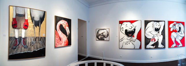 "Au jour le jour pour toujours" exposition de Ella & Pitr à la galerie Franck Le Feuvre du 12 mai au 10 juin 2017