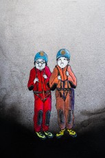 "Au jour le jour pour toujours" exposition de Ella & Pitr à la galerie Franck Le Feuvre du 12 mai au 10 juin 2017