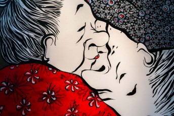 "Au jour le jour pour toujours" exposition de Ella & Pitr à la galerie Franck Le Feuvre du 12 mai au 10 juin 2017