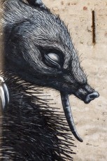 Roa - The Crystal Ship - Hofstraat - Ostende