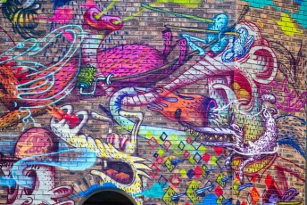 Alëxone - Les Grands Voisins pour 14arts - Avenue Denfert-Rochereau 14è - Juin 2017