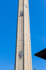 Twopy - Les Grands Voisins pour 14arts - Avenue Denfert-Rochereau 14è - Juin 2017