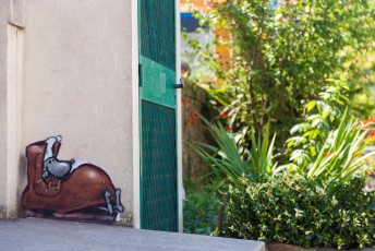 Twopy - Les Grands Voisins pour 14arts - Avenue Denfert-Rochereau 14è - Juin 2017