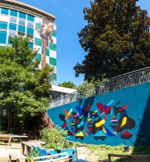 Harry James - Les Grands Voisins pour 14arts - Avenue Denfert-Rochereau 14è - Juin 2017