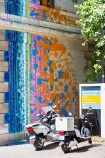 Marko93 - Les Grands Voisins pour 14arts - Avenue Denfert-Rochereau 14è - Juin 2017